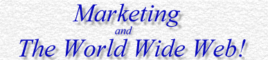 Marketing and The World Wide Web!